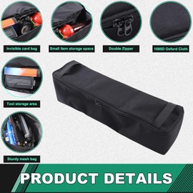 Aotumcer Underseat Storage Box Compatible with Hummer EV 2024 2025 2026 SUV Auto Rear Under Seat Storage Box Organizer Oxford Cloth Organizer and Storage, Space Saving, 1 Pack