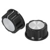 50Pcs Potentiometer Knob Speed Control Plastic Knobs Caps Replacement 33mm