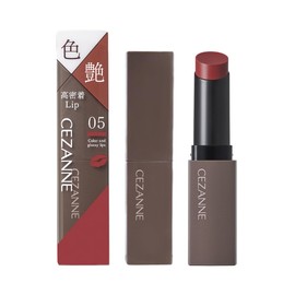 Cezanne Lip Color Shield 05 Antique Rose 0.1 oz (3.7 g) Gel Membrane Lip for Beautiful Coloring and Anti-Falling