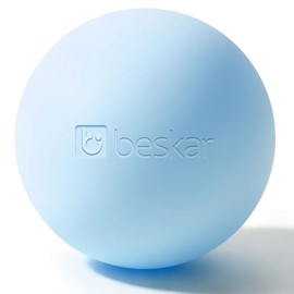 Massage Lacrosse Balls for Myofascial Relaxation, Trigger Point Therapy and Yoga Therapy, Foot Massage Ball for Relief of Plantar Fasciitis Bleu