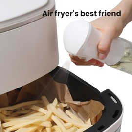 Mistifi Oil Sprayer 150ml glass bottle. Upgraded Version.Fine Mist Spray Bottle for Air Fryer, Olive Oil, Avocado Oil, Healthy Nonstick Frying, Commercial & Home Kitchen Use (PS637)