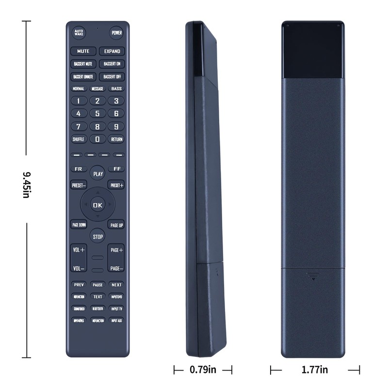 ZWP Replacement Remote Control Compatible with Bose soundbar 700 Home