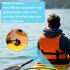 57lilina 10Pcs Plastic Kayak Pad Eye Kit, Nylon Bungee Deck