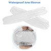 Yzurbu Disposable Sleeves, Waterproof Plastic Sleeve Protector for Arm with