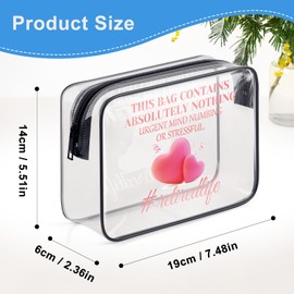 Retirement Gifts for Women 2025 Makeup Bag Funny Retirement Gifts for Coworker Teacher Nurses Boss Friends Mom Grandma Retiredlife Cosmetic Bag Retired Gifts Clear Travel Zipper Toiletry Pouch