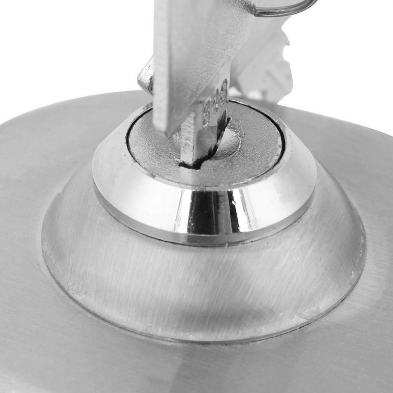 Broco Stainless Steel Glass Door Lock Bolt Lock for Home