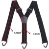 Men’s Work Suspenders for Trousers – 1.5-Inch Wide Adjustable Elastic