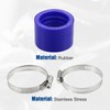 ACROPIX 40mm ID Rubber Blue Motorcycle Carburetor Adapter Inlet Intake