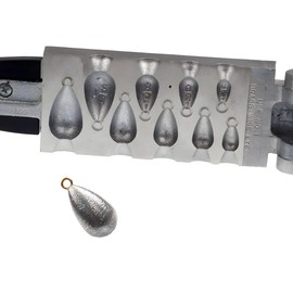Do It Mold Bell Sinker with Brass Eye Sz: 1/8, 1/4, 3/8, 1/2, 5/8, 3/4, 1, 1 1/2, 2 OZ