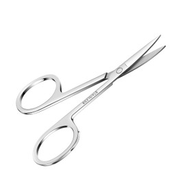 Natzerat 6-Pack Small Grooming Scissors for Nose Hair Beauty Curved,Stainless Steel,Manicure Cuticle Scissors All Purpose for Men Women Eyebrows Ear Beard Hair trimming