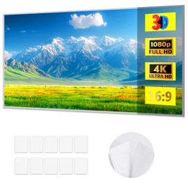 OCCULO Pantalla Proyección, Pantalla Gris para Proyector, 100 Pulgadas, Plegable y Anti-luz, Alto Contraste, Restauración Precisa del Color, para Fiesta, Cine en Casa, Juegos y Oficina