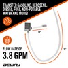DeWay Gas Can Fuel Transfer Pump | Ultra Fast 3.8