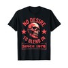 No Desire to Blend in – Skull Graphic Birthday Since