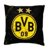 Borussia Dortmund, BVB Pillow Stars Black/Yellow 40 x 40 cm