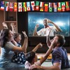 10M/33Ft Long Double Printing Bunting,32 Countries National Football Team Flags