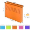 A4 Suspension File, 15 PCS Polypropylene Filing Cabinet Suspension Files