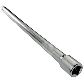 AERZETIX - C45064 - Extension / Extender / Bit - 3 / 8 x 250 mm - for Manual/Pneumatic Ratchet Wrench - Straight Male Side Shape - 4 Point Socket Adapter - CR-V Steel