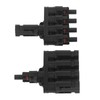 1 Pair T H Branch 4 to 1 Solar Connectors