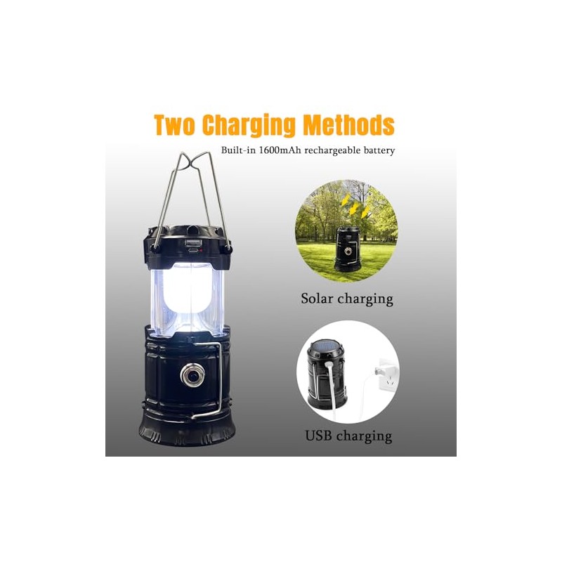 XTAUTO Portable LED Camping Lantern - Lightweight & Waterproof