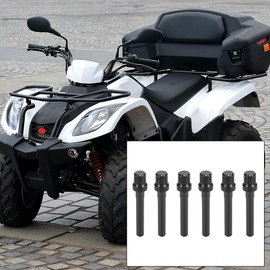 Motoforti Gas Cap Vent Hose Breather Tube Air Vent Hose Vent Hose for ATV Dirt Bike Motorcycle 6pcs Black