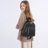 Yanaier Women's Backpack, PU Leather, Mini Rucksack, Large Capacity, Waterproof,