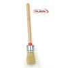 Natural Bristle Round Paint Brush 1 pcs - size fi30