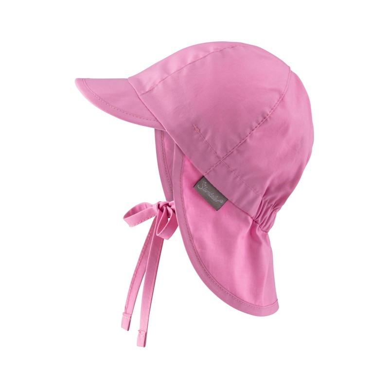 Sterntaler Unisex Peaked Cap Neck Basic with Ties Sun Hat,