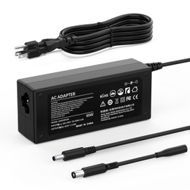 VUOHOEG 65W Cargador De Portátil para DELL Inspiron 15 3000 5000 7000 Series DELL Cable De Alimentación 15-3552 3555 3558 3565 3567 5551 5552 5555 5558 5559 5565 5578 7558 7568