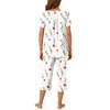 Bestbee Womens Pyjamas Set, 2 Piece Sleep Set Henley Neck