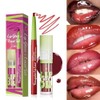 2 en 1 Perfilador de Labios y Brillo de Labios,