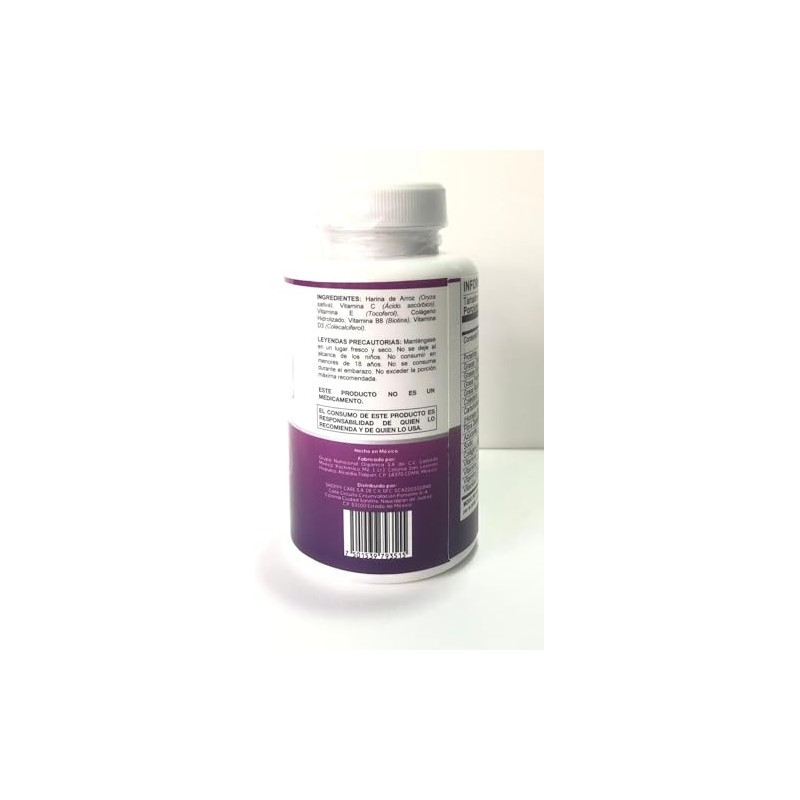 Pack Colágeno Hidrolizado Cápsulas Vitaminas Biotina Fortalece Articulaciones Cabello Uñas