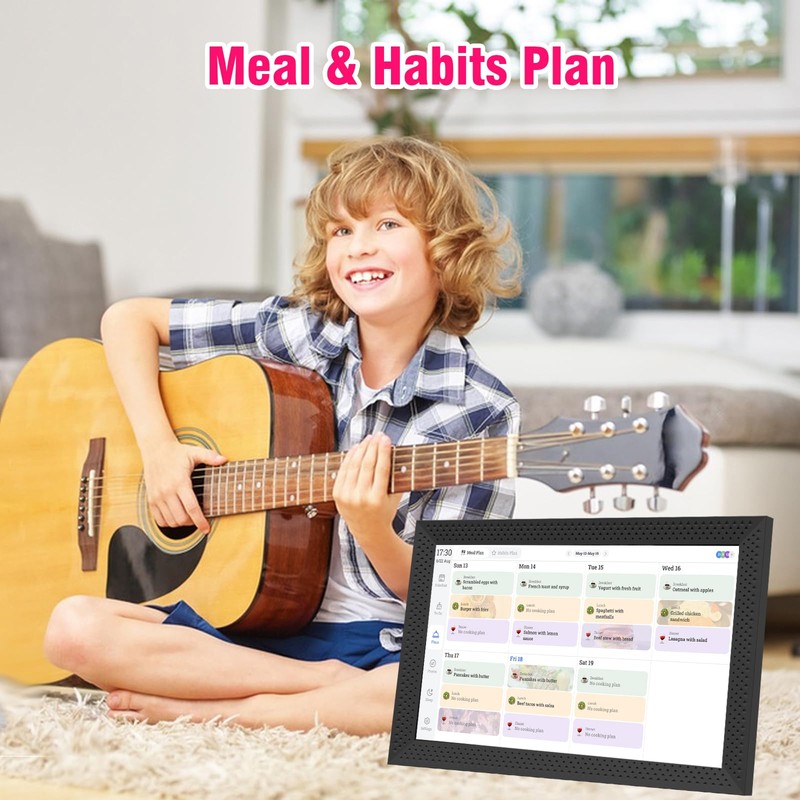 Digital Calendar 10.1 inch, Electronic Calendar for Family Sharing Schedule