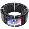 6mm (1/4") x 10mm (3/8") PVC Reinforced Black Braided Air