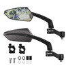 Addmotor Bike Mirrors, 1 Pair Bicycle Mirror Handlebar Mount, 360°