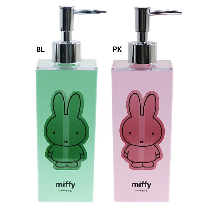 Miffy Window Dispenser, Miffy Dispenser, Shampoo Bottle, Soap Bottle, Green,