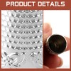 Lotsdonxia 4-Piece Metal Copper Thimbles Set – Durable Finger Protectors