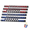 Reniteco 6-Piece Magnetic Socket Organizer, Heavy Duty Aluminum Socket Rails
