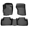 MAXLINER Floor Mats 2 Row Liner Set Black for 2011-2021