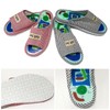Acupressure Foot Massage Slippers with Reflexology Points Men's Foot Acupressure Slippers 2ea