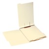Smead Stackable Folder Divider with Fastener, Bottom 1/5-Cut Tab, Letter
