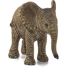 Schleich SLH14763S Young African Elephant, Multicolore