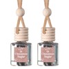 Scented Car Freshener 2 Pack - Long-lasting Fragrance:_Cinnamon Sugar
