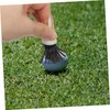 Sosoport 10-Pack Golf Tees Brush 65mm Sturdy Plastic T-Ground Holders