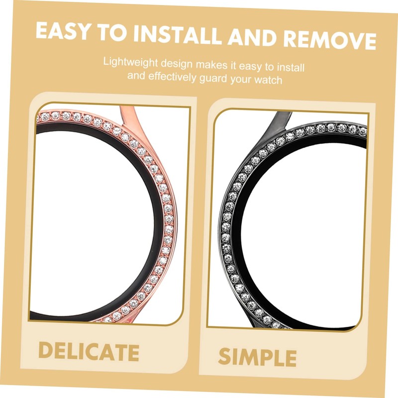 DOITOOL 4sets Watch4 Screen Protector Wrist Watch Cover for Smartwatch