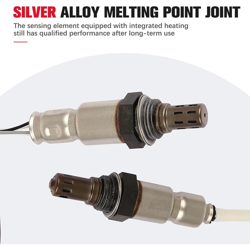PARTVICAN 4pcs Oxygen Sensor O2 Sensor Upstream & Downstream 234-4461