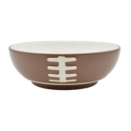 Godinger Serving Bowl, Soup Bowl, Cereal Bowl, Snack Bowl – Snack Dish, Game Day Party Essential, Hand-Wash Recommended, for Football Fans and Sports Décor, 10in