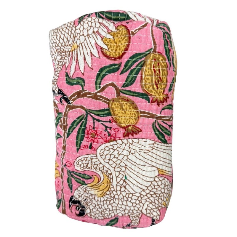 AAVIANA Block Print Designer Toiletry Bag & Makeup Case -