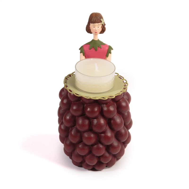 ROSEMARIE SCHULZ Heidelberg Flower Lady Blackberry - Decorative Figurine Tea
