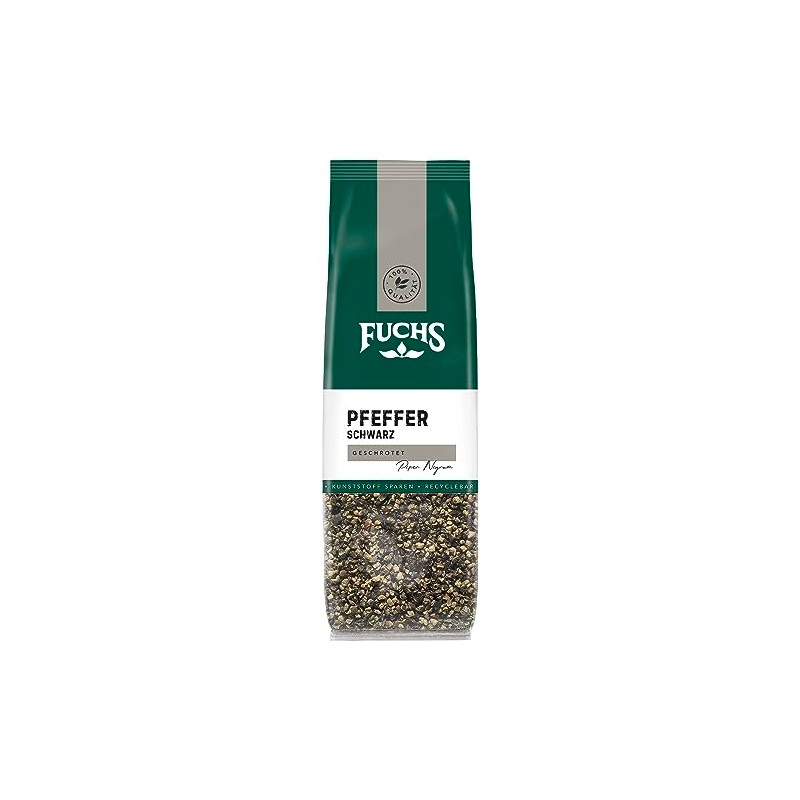 Fuchs Spices - Pepper Black in Recyclable Refill Bag -