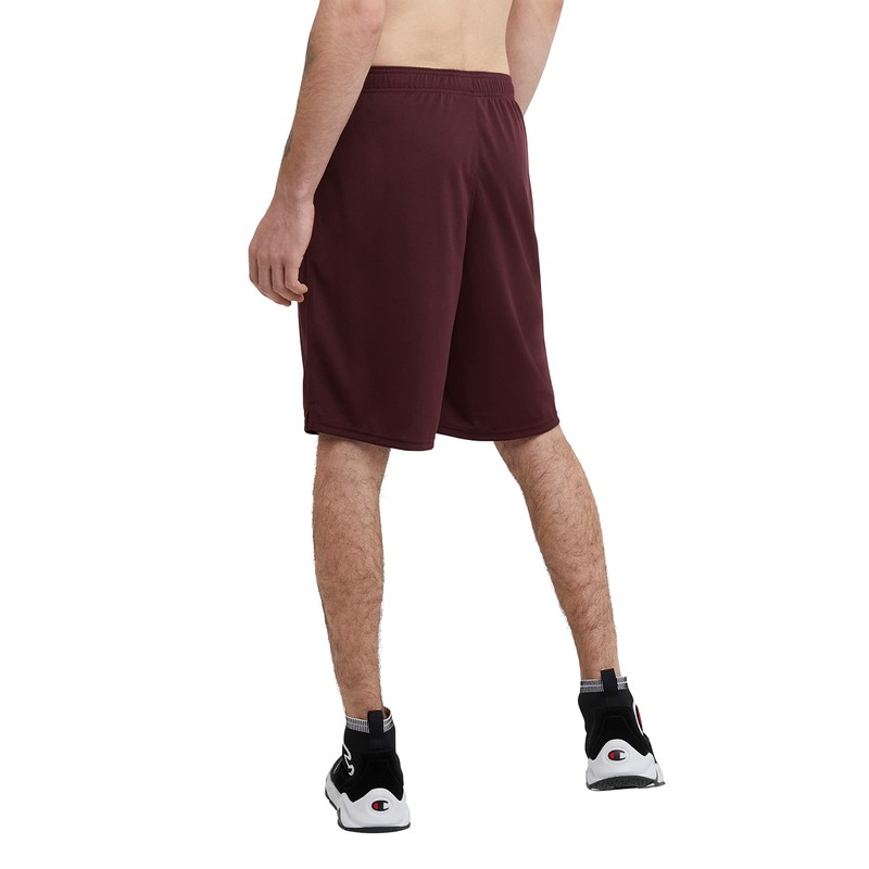 Champion - - Pantalón corto, 80296, para hombre, granate (Team